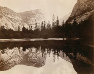 Lago Espejo, Valle de Yosemite, 1872