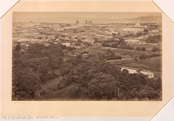 Ciudad de Guatemala desde el Cerro del Carmen, Guatemala