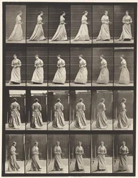 Placa 100. Girando y subiendo escaleras, 1885