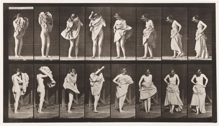 Placa 425. Aseo, Poniéndose el Vestido y Girando, 1872-1885