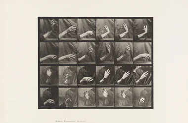 Placa 535. Movimiento de la mano; marcando el tiempo