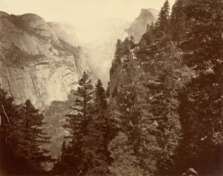 Cañón Tenaya desde Union Point, Valle de Yosemite