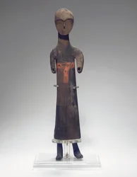 Figura tallada de un asistente, 475-221 a.C.