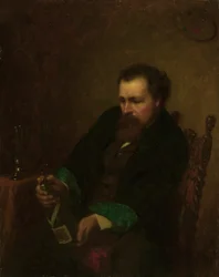 Autorretrato, 1863