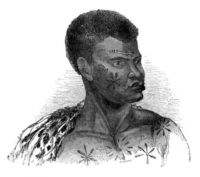 Nativo de Mozambique, 1848