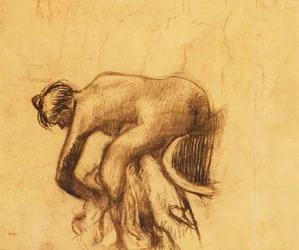 Después del Baño, Mujer Secándose, 1890s