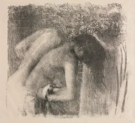 Después del Baño (versión grande), 1891-1892