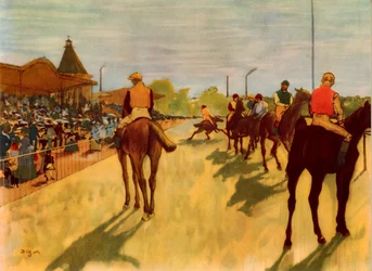 En las carreras