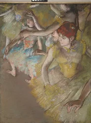 Bailarinas de ballet en el escenario