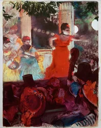 Cafe Concert aux Ambassadeurs (óleo sobre lienzo)