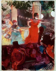 Cafe Concert aux Ambassadeurs (óleo sobre lienzo)