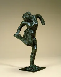 Bailarina sosteniendo su pie, c.1900-10