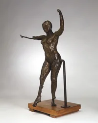 Bailarina Avanzando, Brazos Levantados, Pierna Derecha Adelante, c. 1882-1895 fundido 1919-1932