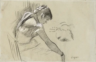 Bailarina en reposo, 1879