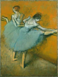 Bailarinas en la barra