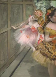 Bailarinas en las alas" de Edgar Degas, Museo Norton Simon