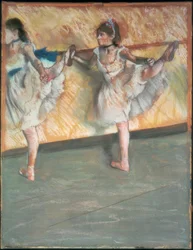 Bailarinas en la barra