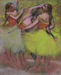 Bailarinas con trenzas