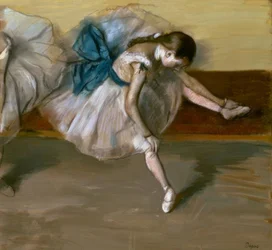 Bailarina en reposo