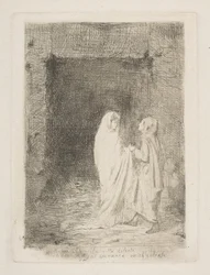 Dante y Virgilio, 1857