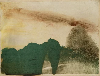 Bosque en las montañas, c.1890
