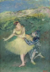 Arlequín y Colombina, c.1886-90