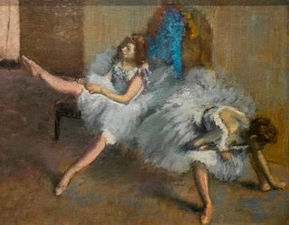 En una sala de repetición (detalle). 1890-1892.