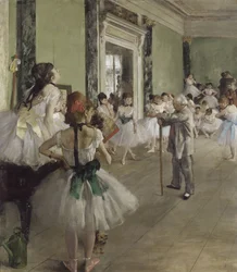 La clase de baile