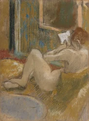 La Liseuse" de Edgar Degas