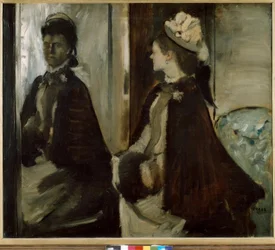 Madame Jeantaud en el espejo