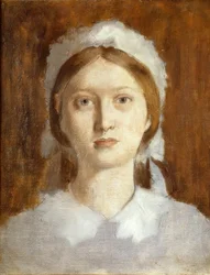 Marguerite De Gas (1842–1895), hermana del artista, más tarde