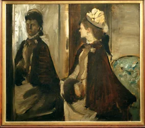 Mme. Jeantaud au mirroir (pintura sobre lienzo)