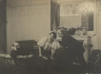 Paul Poujaud, Mme. Arthur Fontaine y Degas