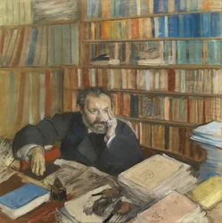 Retrato de Edmond Duranty