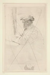 Retrato del grabador Joseph Tourny