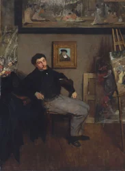Retrato del pintor Tissot