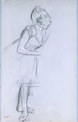 Perfil de una bailarina