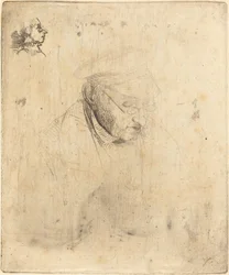 René-Hilaire de Gas, abuelo del artista, 1856