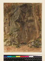 Rocas en Bagnoles-De-L"Orne, antes de 1917