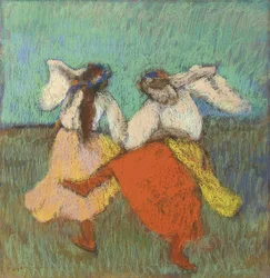 Bailarinas rusas (Danseuses Russes). Alrededor de 1899