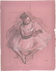 Bailarina sentada