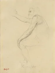 Hombre mayor sentado, c.1862
