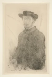 Autorretrato, 1857