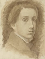 Autorretrato, ca 1854