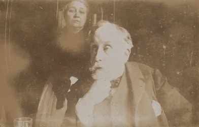 [Autorretrato con Zoé Closier], probablemente 1895