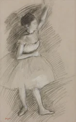 Estudio de una bailarina; Etude de Danseuse, 1873-1874