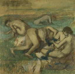 Los bañistas, 1885-95
