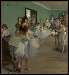 La clase de baile