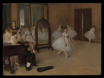 La clase de baile
