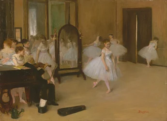 La clase de baile